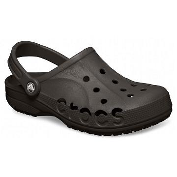 Zuecos Crocs Baya Hombre Negros Grises | Mexico 0740SGLO